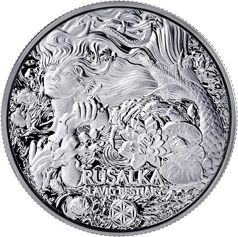 1 oz Ag - Bestie Słowiańskie - Rusałka 2022