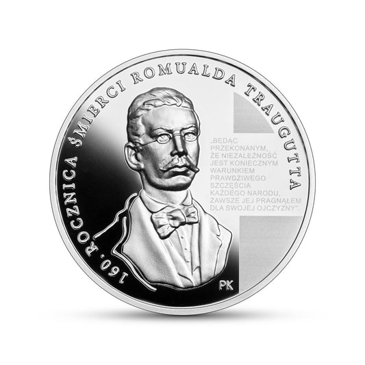 10 zł - 160. rocznica śmierci Romualda Traugutta - 2024 rok