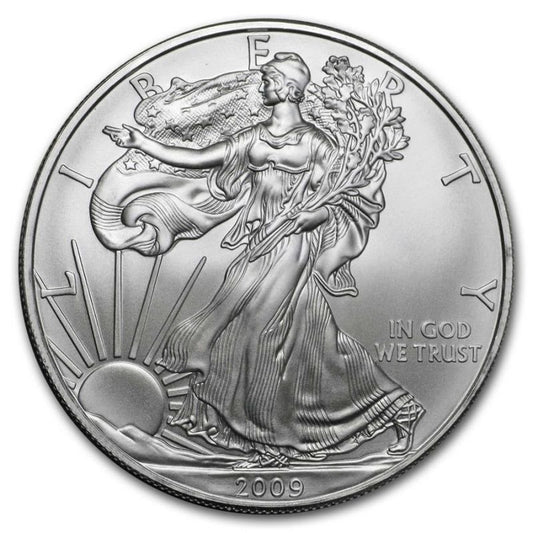 1 oz Ag - Stany Zjednoczone 1$ Orzeł 2009 - uncja srebra