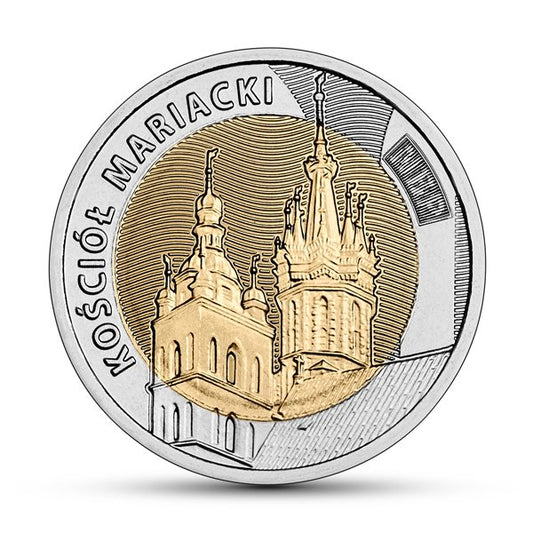 5 zł - Odkryj Polskę – Kościół Mariacki - 2020 rok