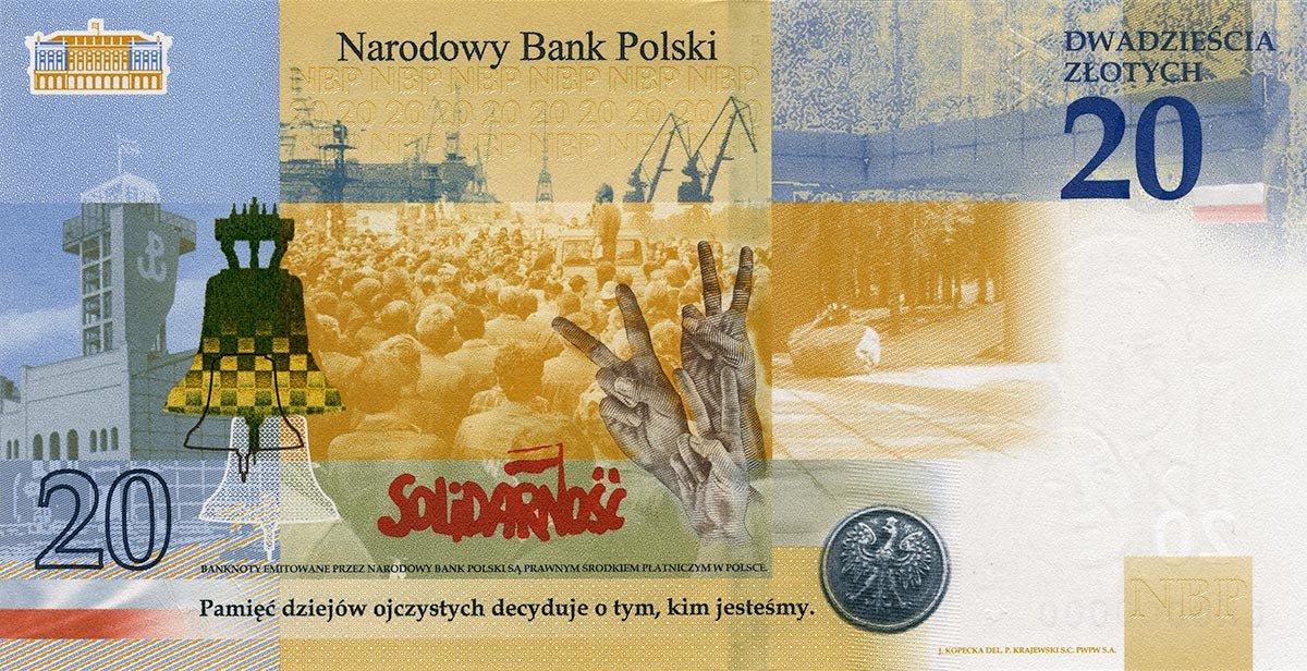 20 zł Lech Kaczyński - Warto być Polakiem - 2021 rok