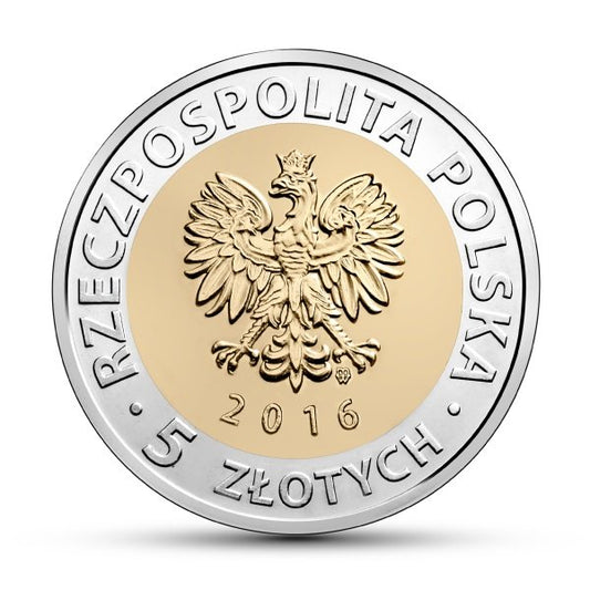 5 zł - Odkryj Polskę – Zamek Książąt Pomorskich w Szczecinie - 2016 rok