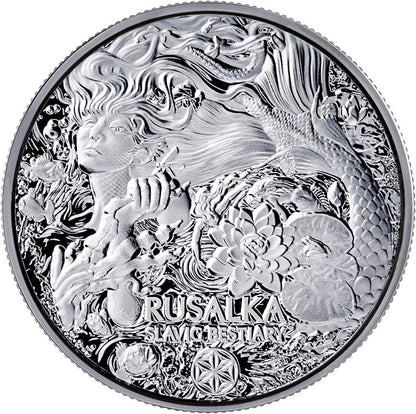 100x 1 oz Ag - Bestie Słowiańskie - Rusałka 2022